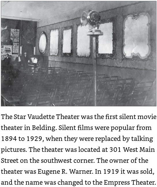 Empress Theatre - From Belding Images Of America (newer photo)